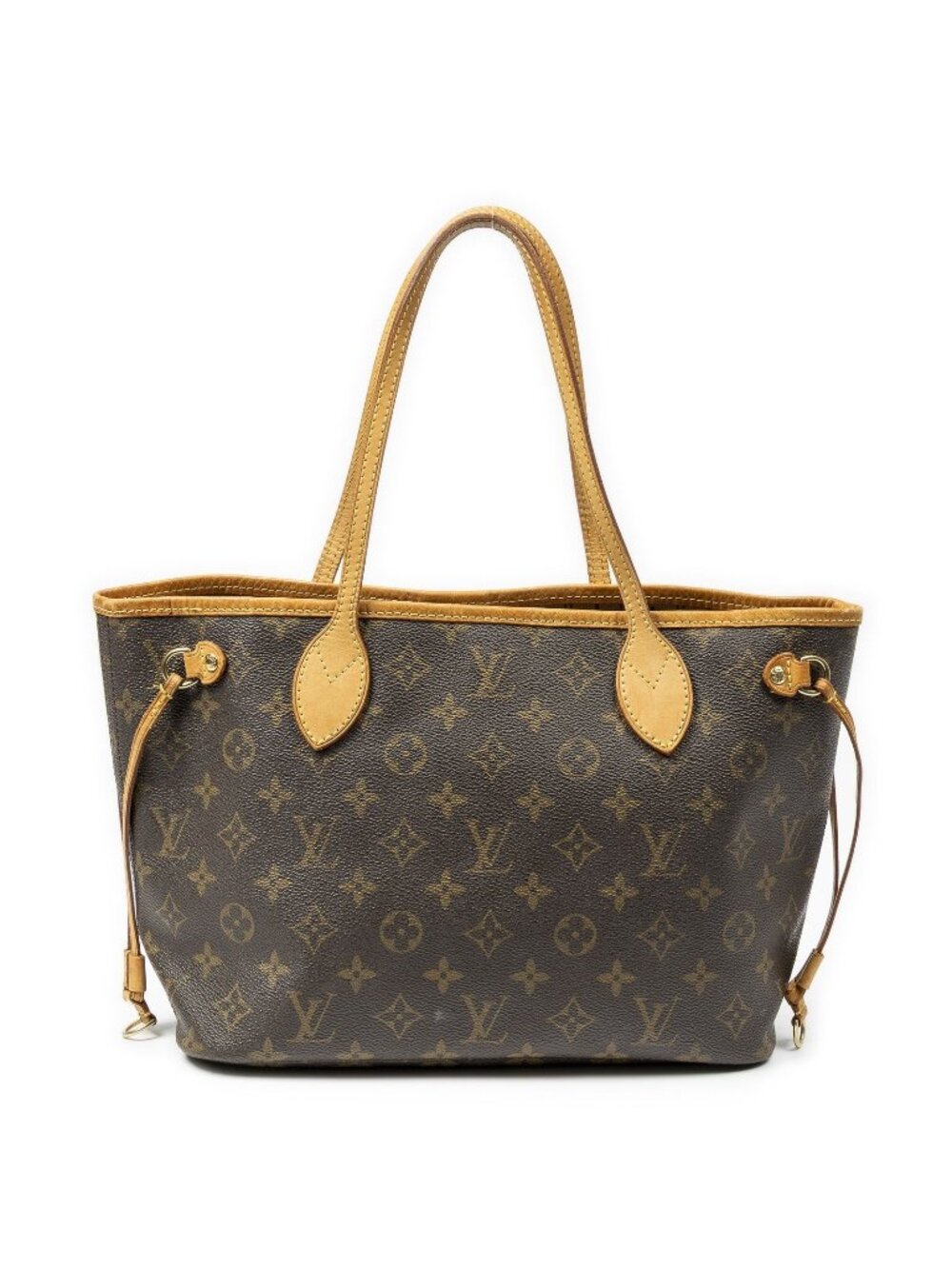 Louis Vuitton Neverfull Brown Monogram Canvas Tote